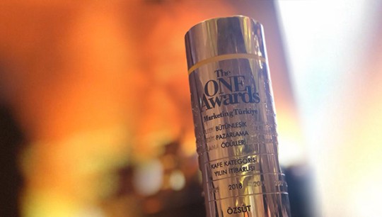 The ONE Awards’da Bütünleşik Pazarlama Ödülleri’nde Kafe Kategorisi Birinciliği!